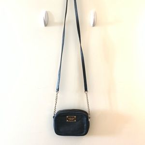 Michael Kors small black crossbody bag